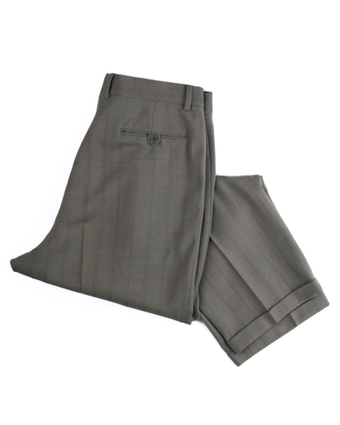 70's Pleated Trousers - 33” x 30”