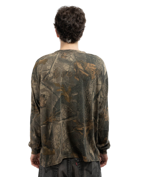 90's Boxy Realtree Long Sleeve Tee - XL