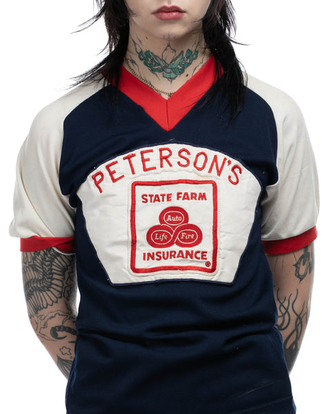 70's Russell Insurance Jersey Tee - XS