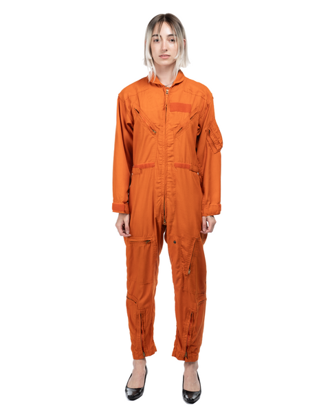 1960s Orange Flight Suit