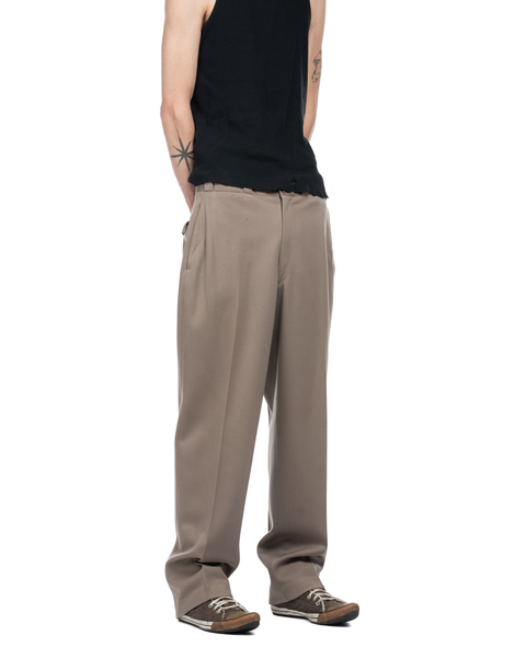 WW2 Satin-Trimmed Two-Button Officer Trousers