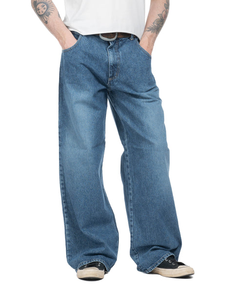 90's New Old Stock Solo USA Skate Denim - 34" x 32"