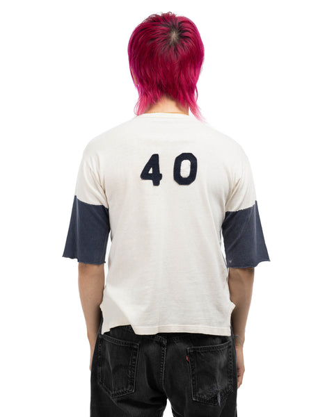 50's Felt Number Gym Tee - Medium