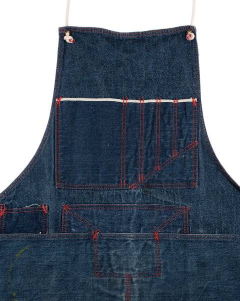 40's Denim Work Apron - OS