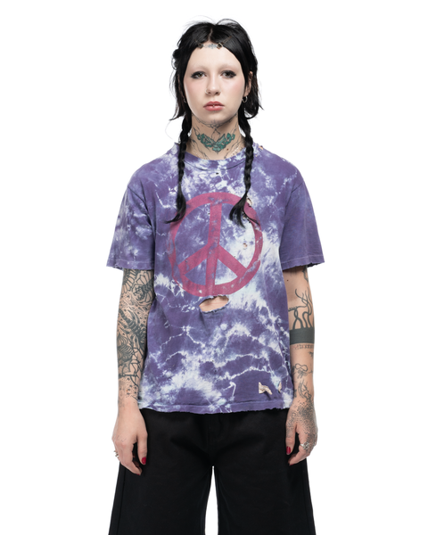 80s Thrashed Peace Tee - Medium