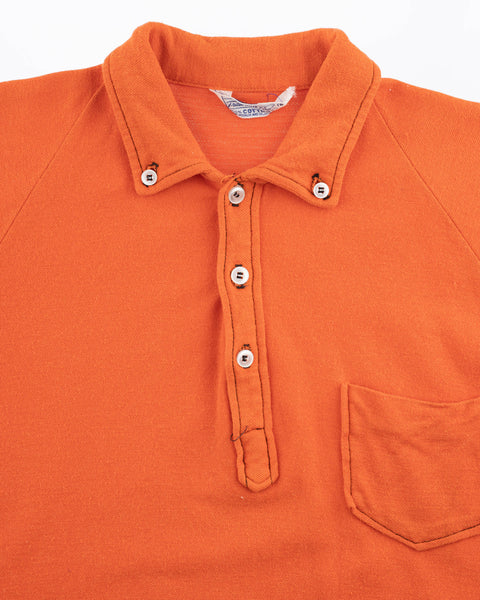 50's Oxford Collar Polo Shirt - XS