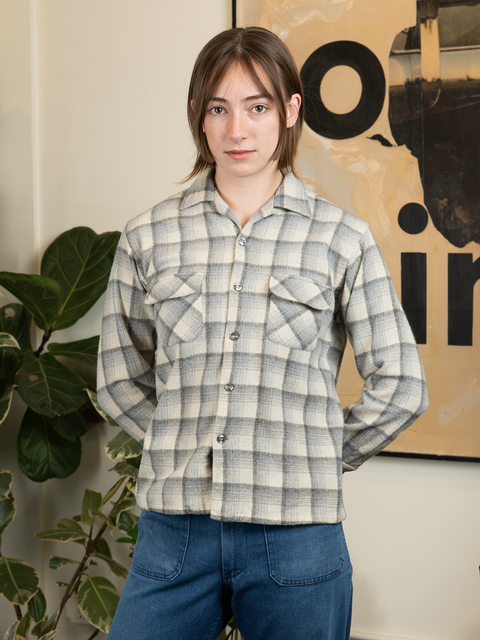 1950s Penney's Towncraft Wool Flannel