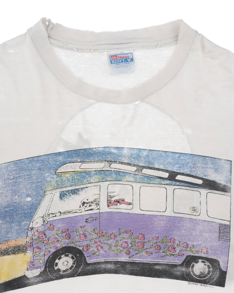 90's Tattered Grateful Dead x VW Tee - Large