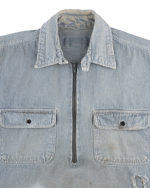 90's Hickory Work Shirt - Large