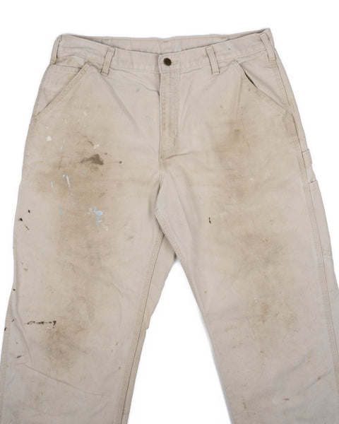 90's Thrashed Carhartt Dungarees - 36" x 29"
