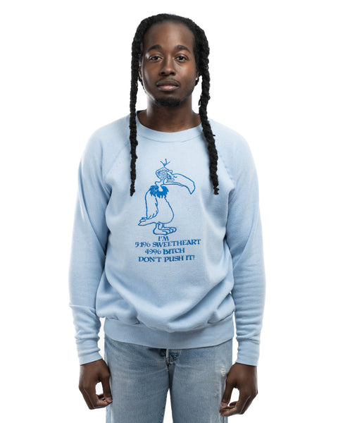 80's Sweetheart Crewneck - Large