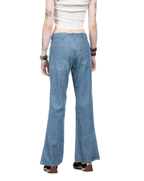1970s Levi's Orange Tab Flared Denim