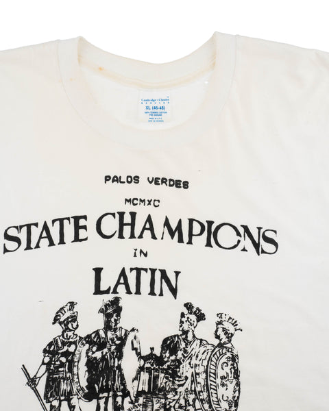 90's Latin State Champs Tee - Large