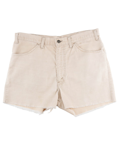 70's Levi's Cut-Off Cords - 35" x 3"