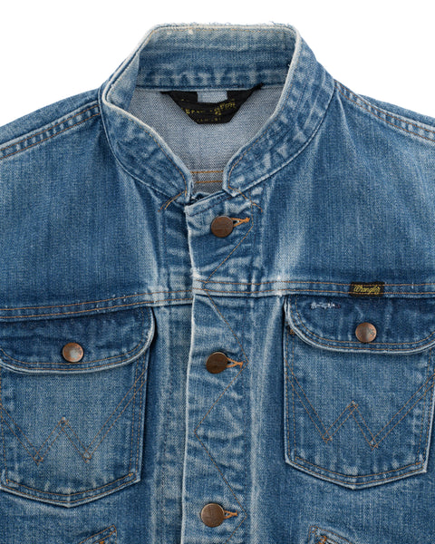 70's Wrangler Denim Vest - Small
