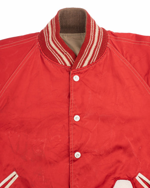 60’s Repaired Reversible Varsity Jacket - Medium