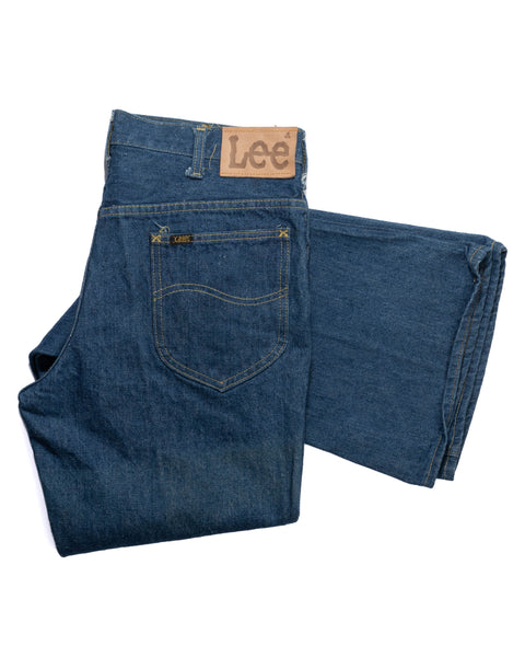 70's Lee Flared Denim - 34" x 36"