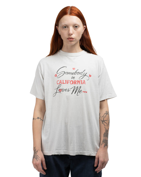 80's Somebody In California Tee - Large