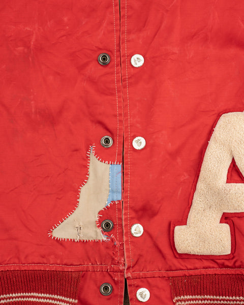 60’s Repaired Reversible Varsity Jacket - Medium