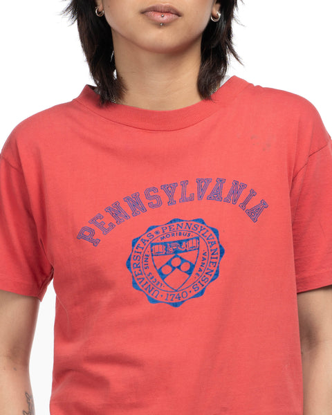 60's Flock Print Pennsylvania Tee - Medium