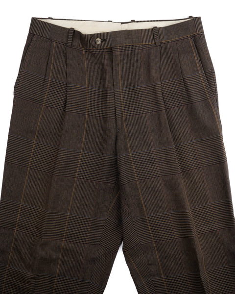 70’s Pleated Trousers - 33” x 32”