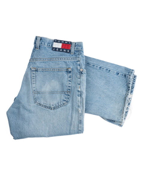 90’s Straight Leg Tommy Denim - 34” x 32.5”