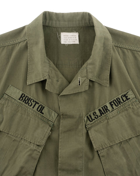 60's Chopped Poplin Field Jacket - Medium