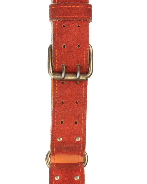 70’s Suede Belt - 29"-34"