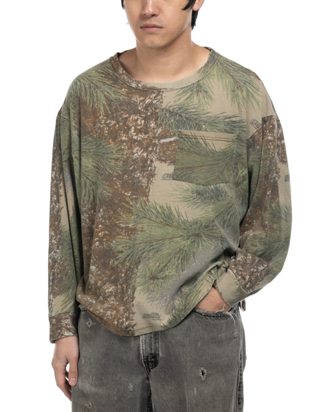 1990s Ghost Camo Pocket Tee