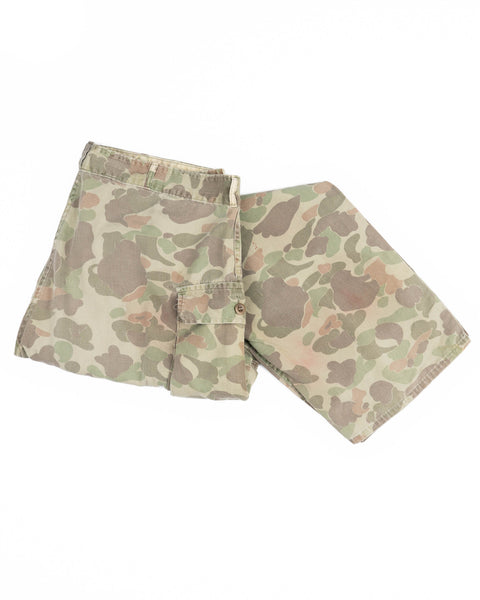 50's US Military Camo Cargo Pants - 36" x 29"