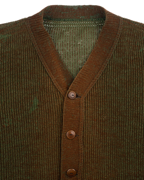 40’s Gradient Wool Cardigan - Medium