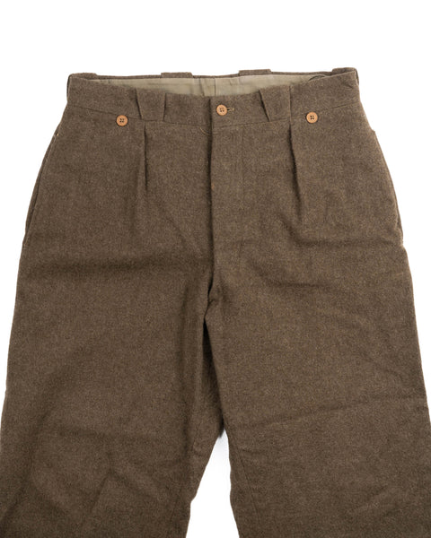 50’s Military Wool Trousers - 32” x 30”