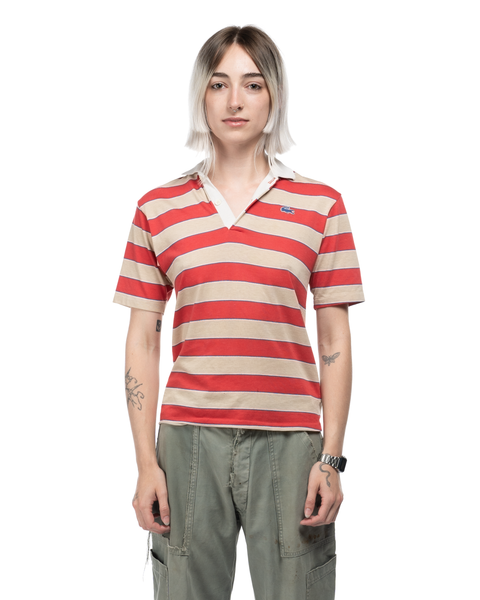 1970s Lacoste Striped Polo