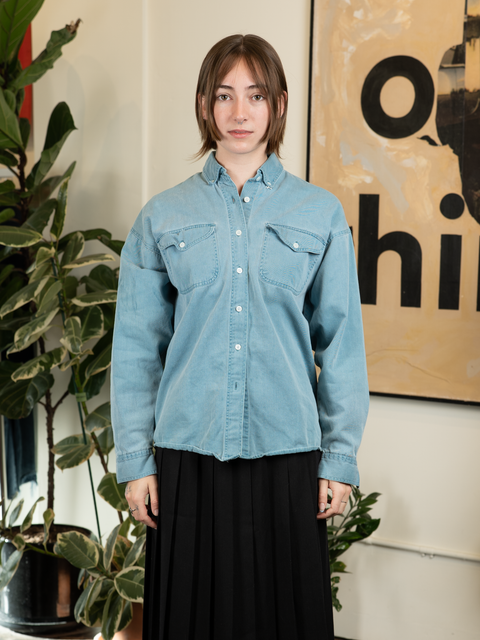 1980s Oxford Collar Work Shirt
