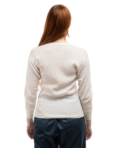 80's Waffle Knit Thermal - Small