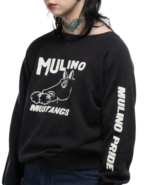 80's Champion Mustangs Crewneck - Large