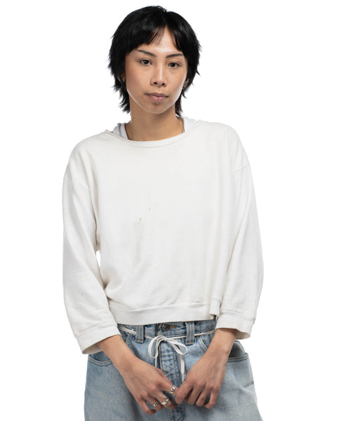 60's Boxy Crewneck Sweatshirt - Small