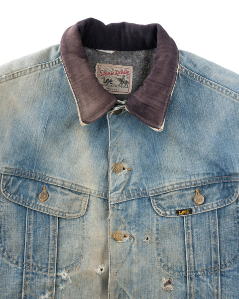70's Thrashed Lee Storm Rider Jacket - Large