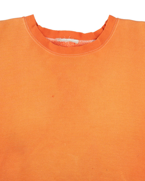 90's Faded Tangerine Crewneck - XL