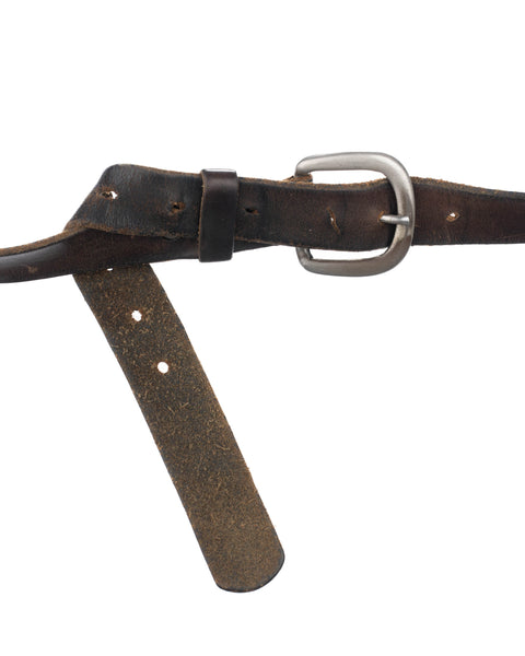 70’s Leather Belt - 33"-42"