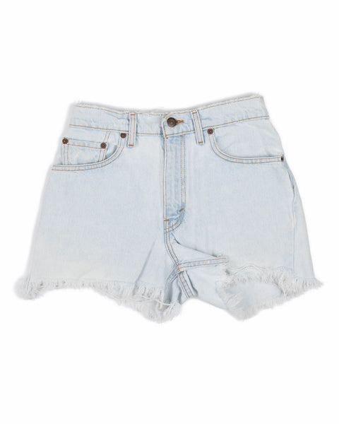 90's Levi's 505 Bleached Cutoffs - 26" x 3"