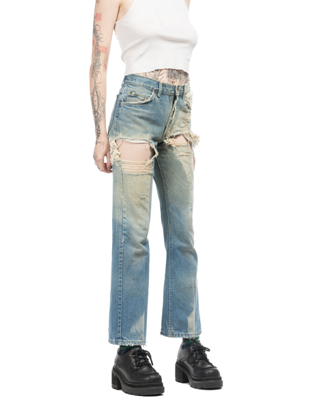 1970s Thrashed Lee Denim