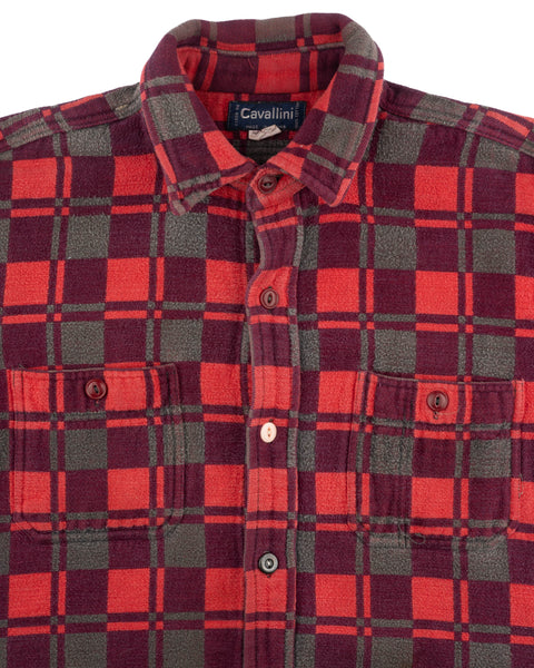60's Heavy Cotton Flannel - Medium