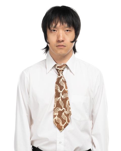 1950s Silk Arrow Neck Tie