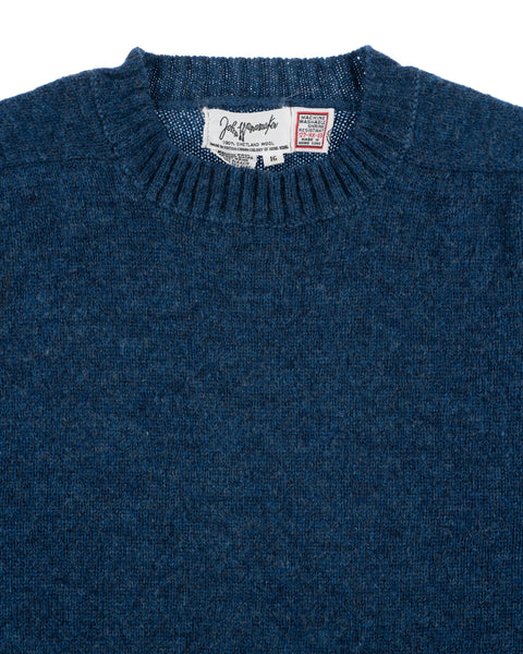 70's Knit Shetland Wool Sweater - Small