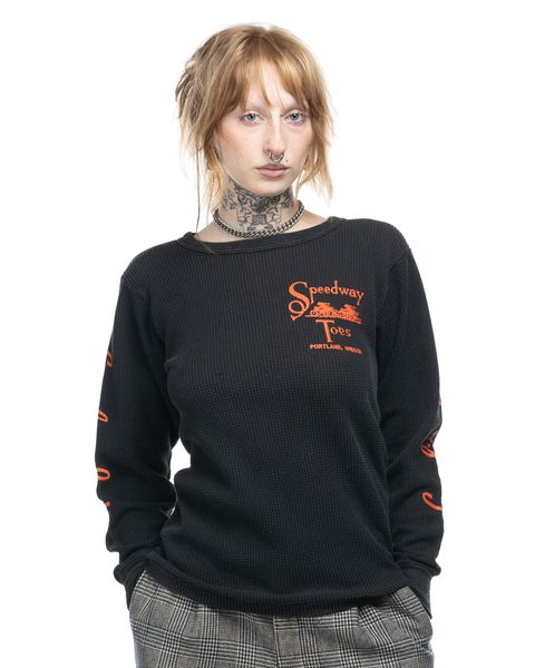 1980s Langlitz Leathers Waffle Thermal