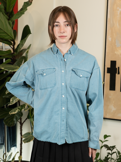 1980s Oxford Collar Work Shirt