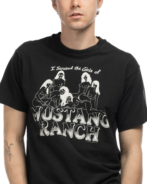 80's Mustang Ranch Tee - Large