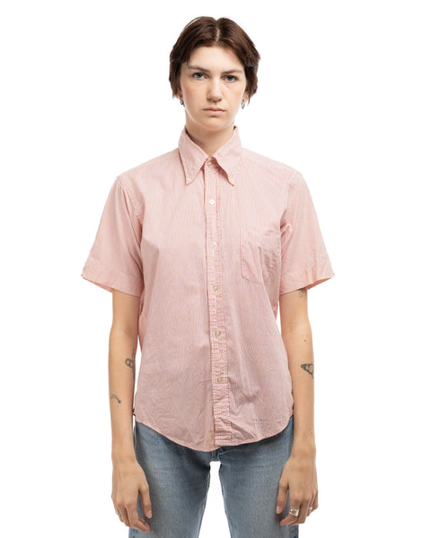 70's Short Sleeve Oxford Shirt - Medium