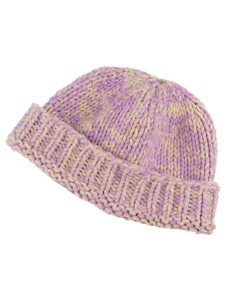 90's Hand-Knit Cap - Large